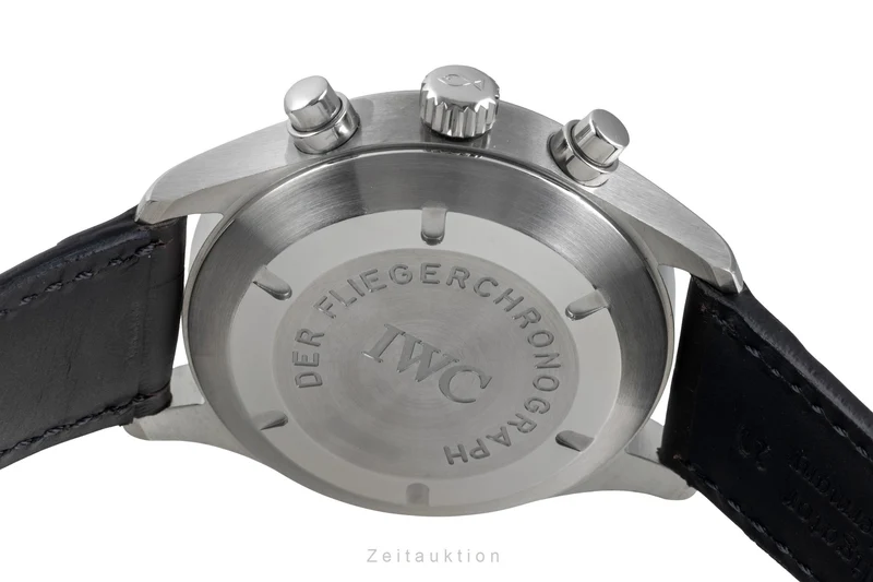 IWC Fliegerchronograph chronograph steel automatic men's watch IW370603 [2605058]
