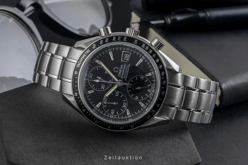 Omega Speedmaster Date chronograph steel automatic men's watch 3210.50.00 [2605244]
