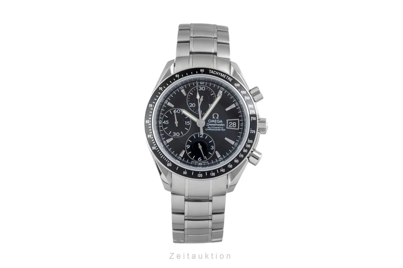 Omega Speedmaster Date chronograph steel automatic men's watch 3210.50.00 [2605244]