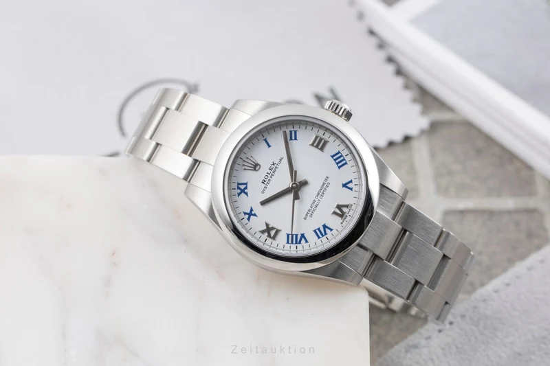 Rolex Oyster Perpetual steel automatic women's watch 177200 [2605592]