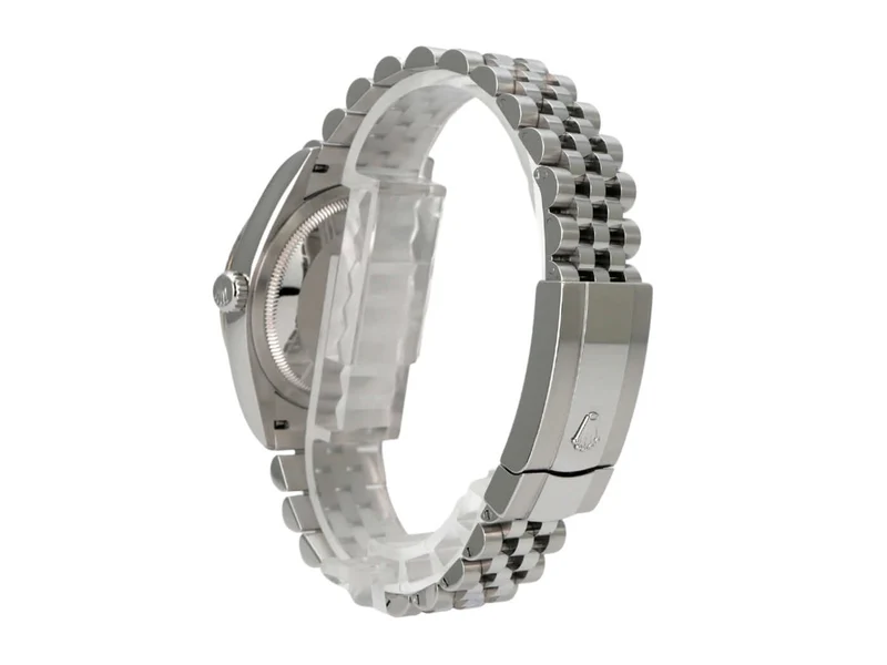 Rolex Datejust 36 Oystersteel Weißgold 126234 Silber R Diamant Jubile-Band