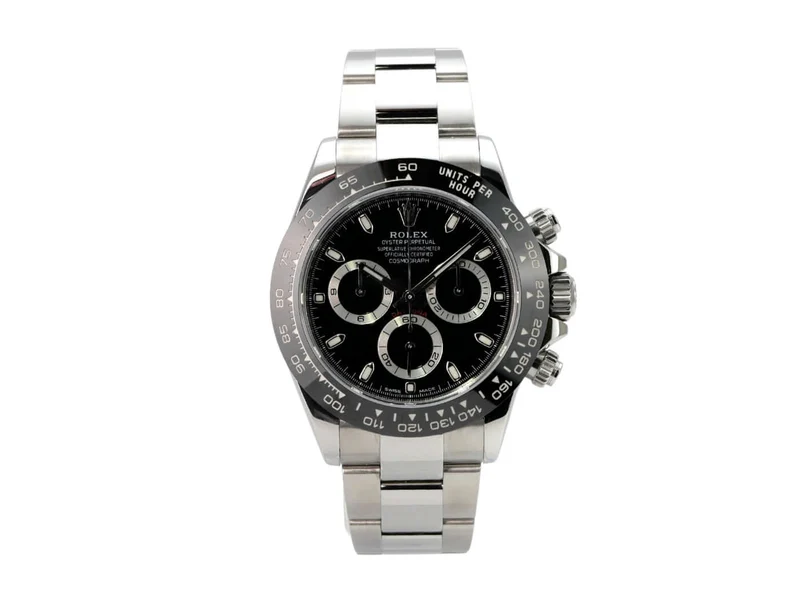 Rolex Daytona Edelstahl 116500LN Schwarz