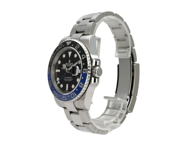 Rolex GMT-Master II Edelstahl 126710BLNR Oyster-Band