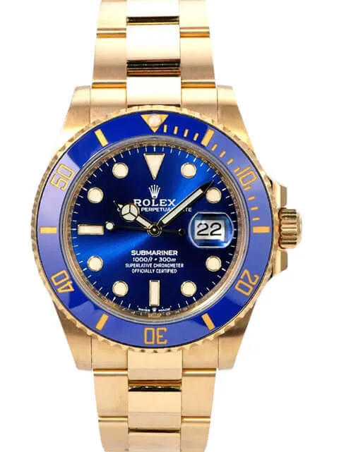 Rolex Submariner Date 41 Gelbgold 126618LB
