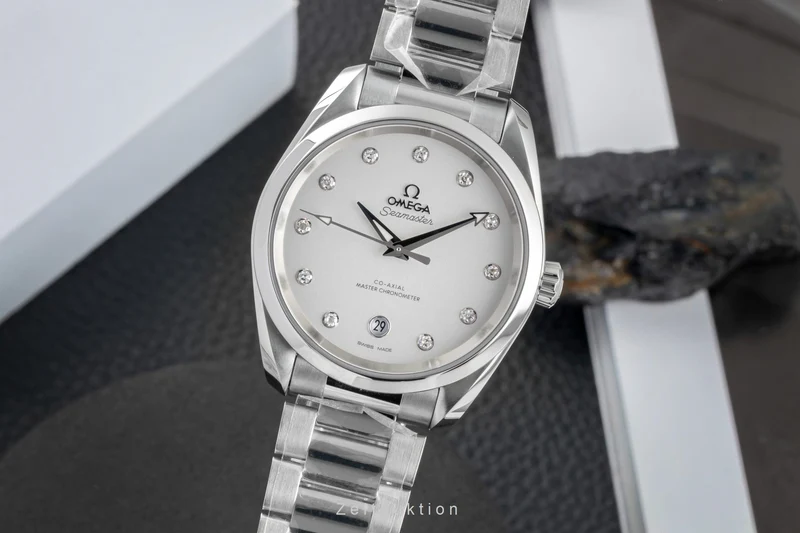 Omega Seamaster steel automatic women's watch 220.10.38.20.52.001 [2605260]