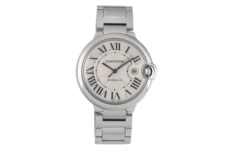Cartier Ballon Bleu de Cartier steel automatic men's watch W69012Z4 [2605223]