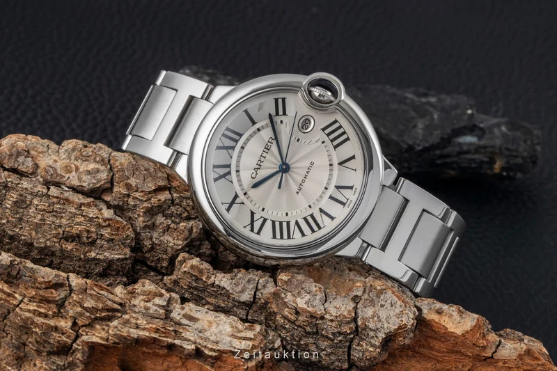 Cartier Ballon Bleu de Cartier steel automatic men's watch W69012Z4 [2605223]