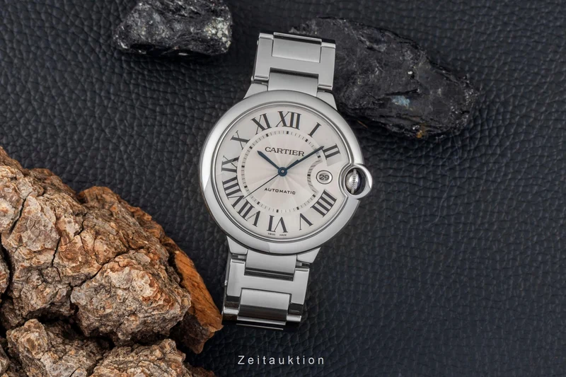 Cartier Ballon Bleu de Cartier steel automatic men's watch W69012Z4 [2605223]