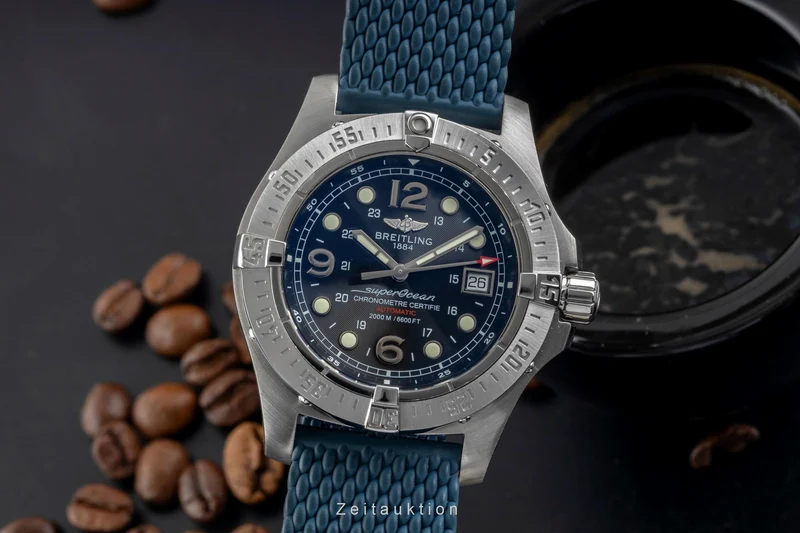 Breitling Superocean steel automatic men's watch A17390 [2605293]