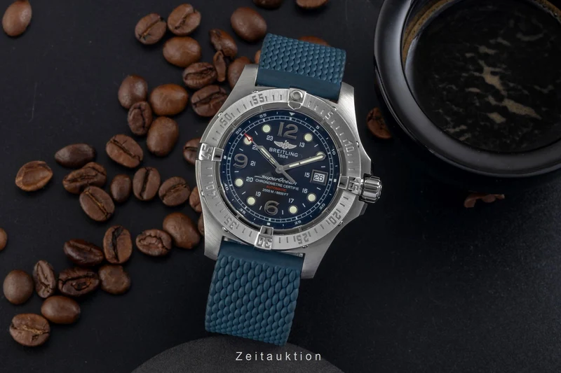 Breitling Superocean steel automatic men's watch A17390 [2605293]