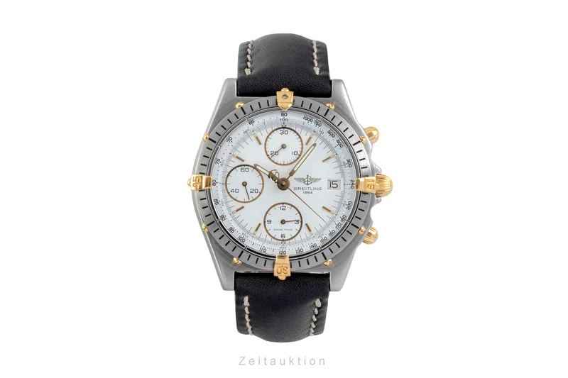 Breitling Chronomat chronograph silver-gilt automatic women's watch 81.950 B13047 [2604972]