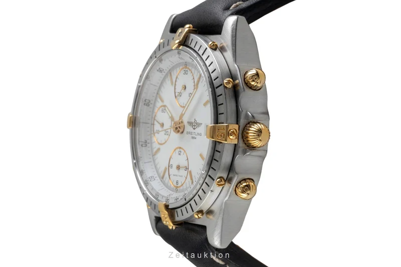 Breitling Chronomat chronograph silver-gilt automatic women's watch 81.950 B13047 [2604972]