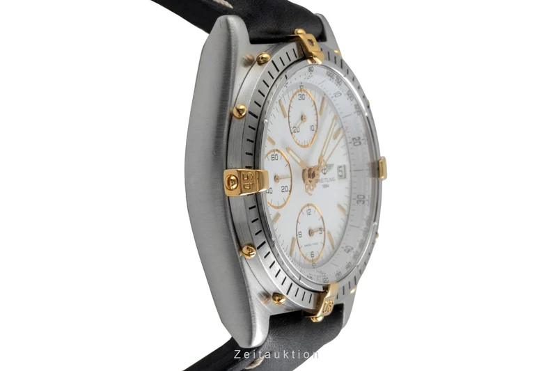 Breitling Chronomat chronograph silver-gilt automatic women's watch 81.950 B13047 [2604972]