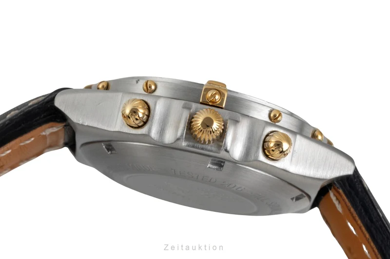 Breitling Chronomat chronograph silver-gilt automatic women's watch 81.950 B13047 [2604972]