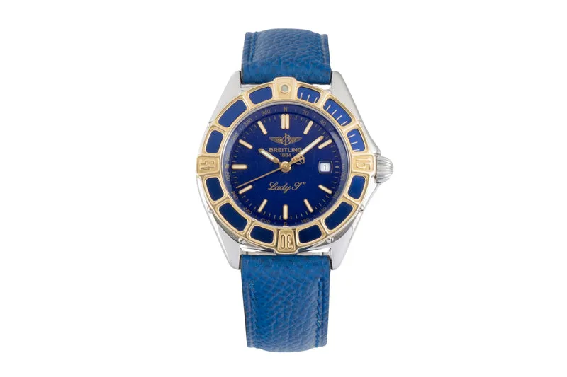 Breitling Lady J steel / gold quartz women's watch D52065 [2605248]