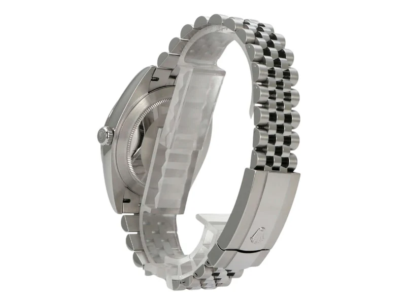 Rolex Datejust 41 Edelstahl Weißgold 126334 Rhodium Jubile-Band