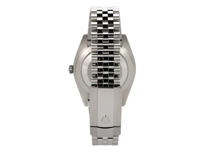 Rolex Datejust 41 Edelstahl Weißgold 126334 Rhodium Jubile-Band