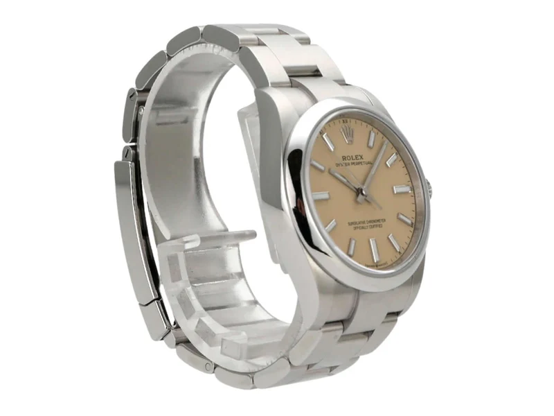 Rolex Oyster Perpetual 34 mm 124200 Beige