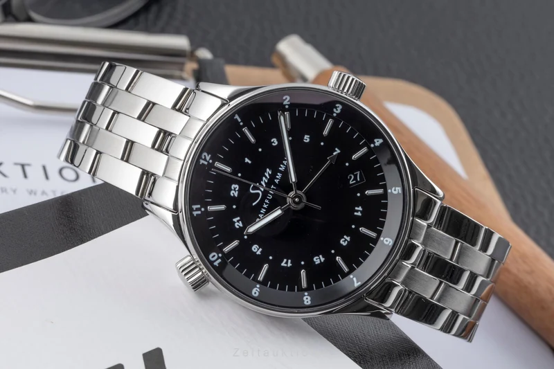 Sinn 6060 steel automatic men's watch 6060.010 LP: 2830EUR [2604862]
