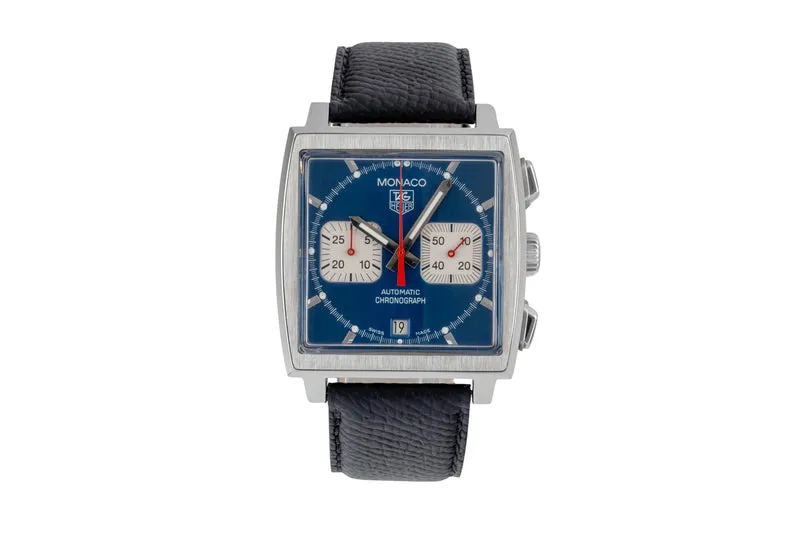 Tag Heuer Monaco chronograph steel automatic men's watch CW2113 LP: 8250EUR [2604620]
