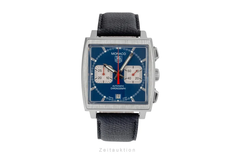 Tag Heuer Monaco chronograph steel automatic men's watch CW2113 LP: 8250EUR [2604620]