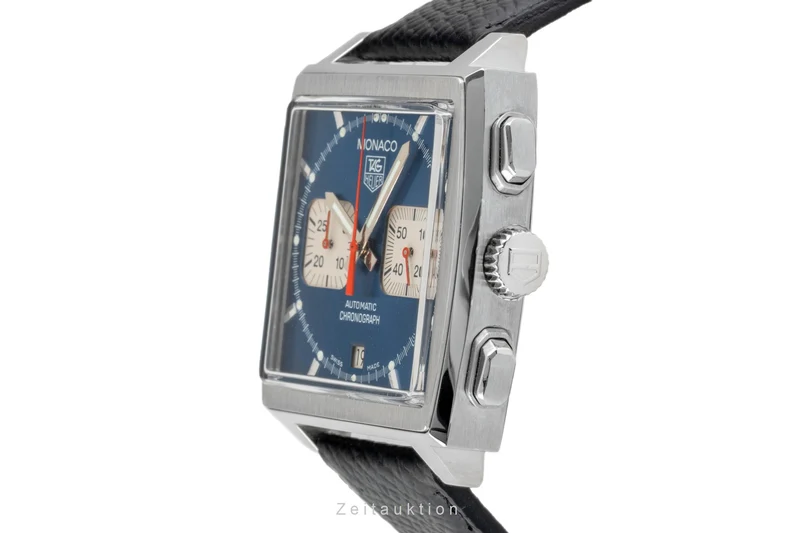 Tag Heuer Monaco chronograph steel automatic men's watch CW2113 LP: 8250EUR [2604620]