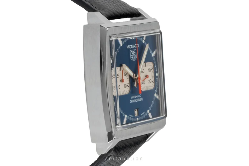 Tag Heuer Monaco chronograph steel automatic men's watch CW2113 LP: 8250EUR [2604620]
