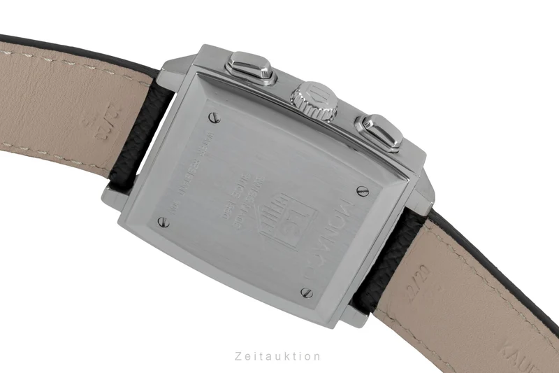 Tag Heuer Monaco chronograph steel automatic men's watch CW2113 LP: 8250EUR [2604620]