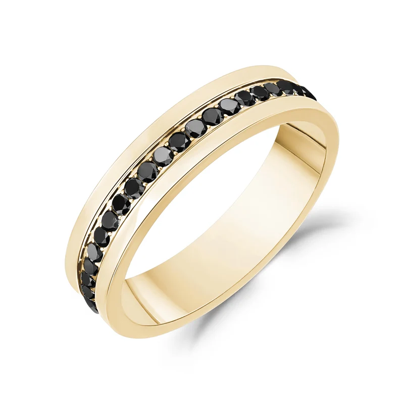 Modernes Noir Edelsteinband