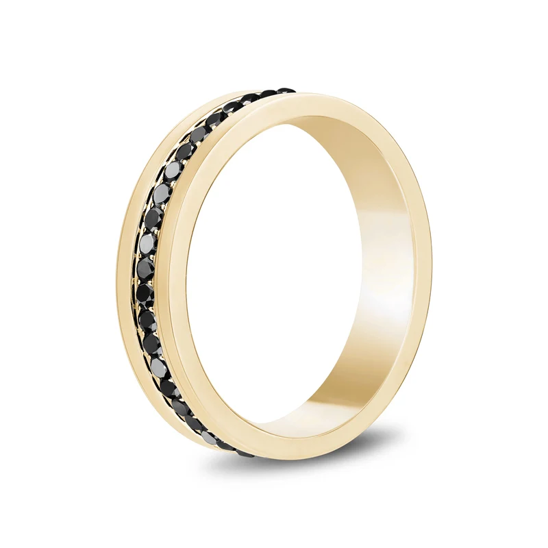 Modernes Noir Edelsteinband