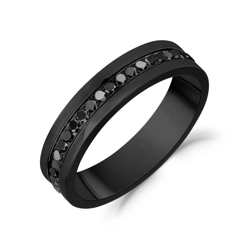 Modernes Noir Edelsteinband