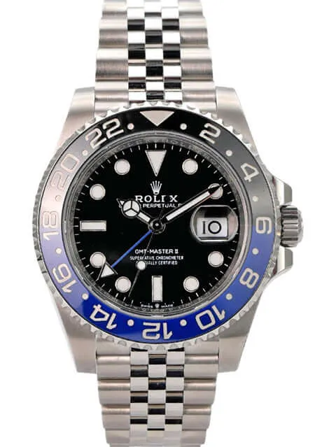 Rolex GMT-Master II Edelstahl 126710BLNR