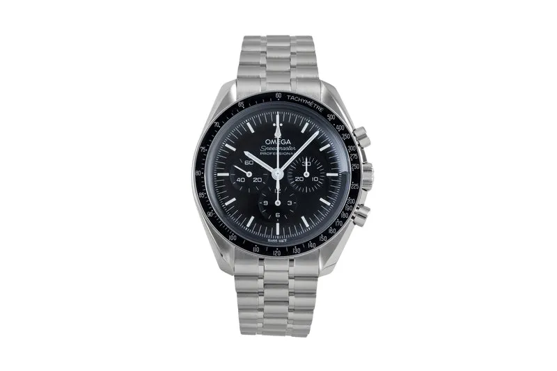 Omega Speedmaster Moonwatch chronograph steel manual winding men's watch 310.30.42.50.01.001 LP: 7600EUR [2605435]