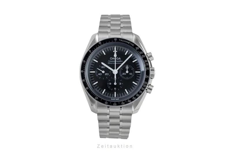 Omega Speedmaster Moonwatch chronograph steel manual winding men's watch 310.30.42.50.01.001 LP: 7600EUR [2605435]