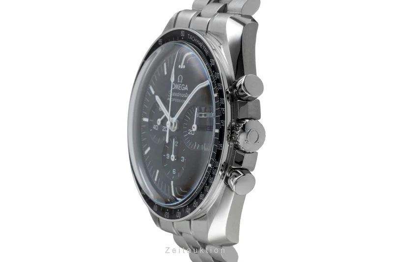 Omega Speedmaster Moonwatch chronograph steel manual winding men's watch 310.30.42.50.01.001 LP: 7600EUR [2605435]