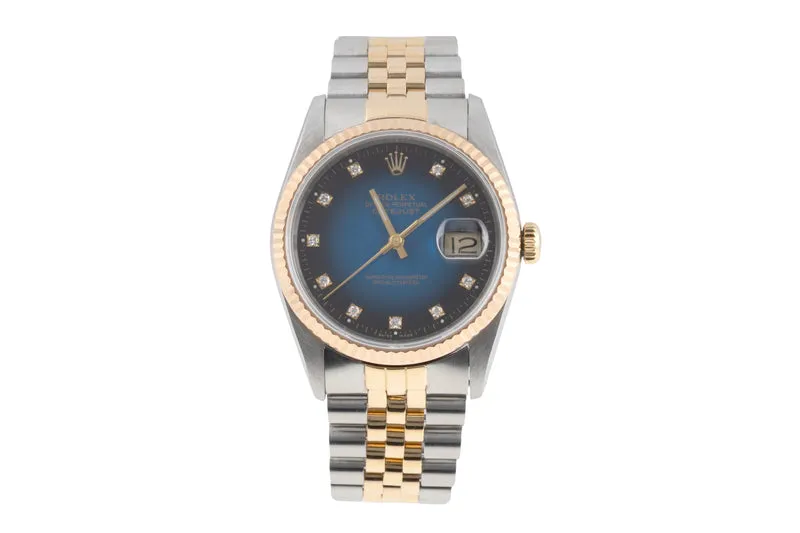 Rolex Datejust steel / gold automatic men's watch 16233 [2605557]