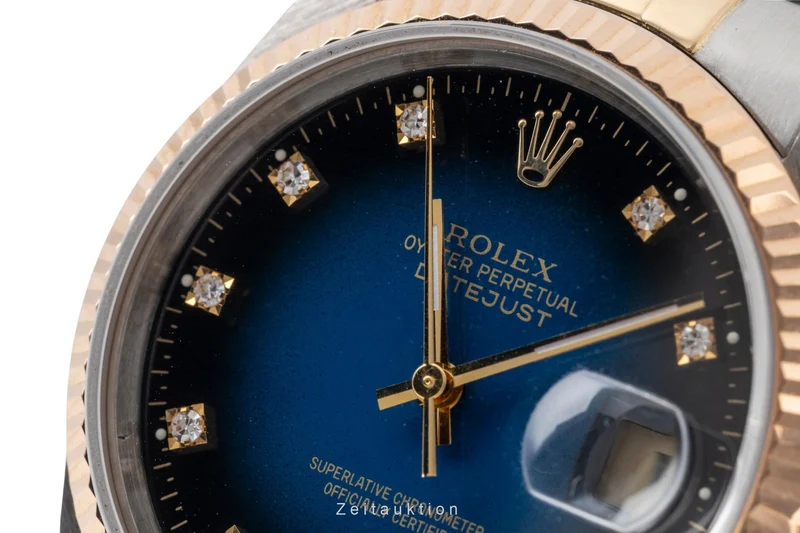 Rolex Datejust steel / gold automatic men's watch 16233 [2605557]
