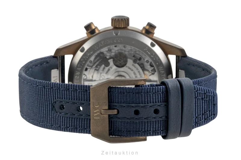 IWC Fliegerchronograph chronograph bronze automatic men's watch IW388109 LP: 8900EUR [2605441]