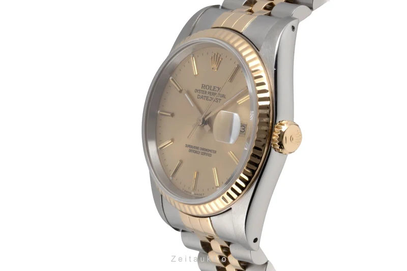 Rolex Datejust steel / gold automatic men's watch 16233 LP: 15350EUR [2605383]