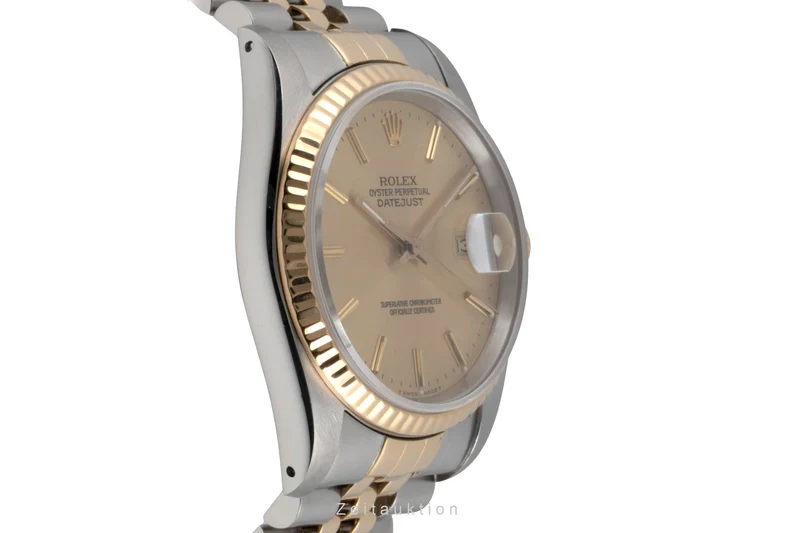 Rolex Datejust steel / gold automatic men's watch 16233 LP: 15350EUR [2605383]