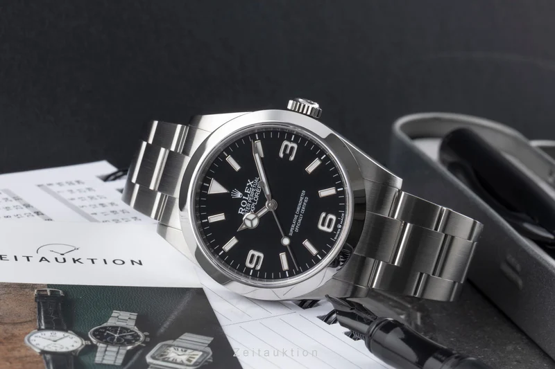 Rolex Explorer steel automatic men's watch 224270 [2605578]