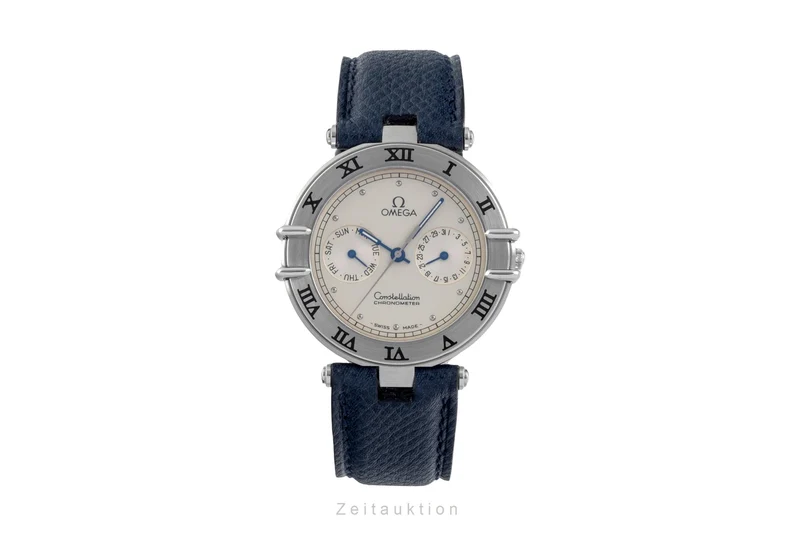 Omega Constellation steel quartz men's watch 198.0155 Vintage [2604099]