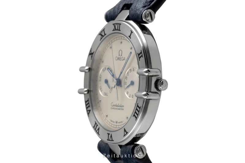 Omega Constellation steel quartz men's watch 198.0155 Vintage [2604099]