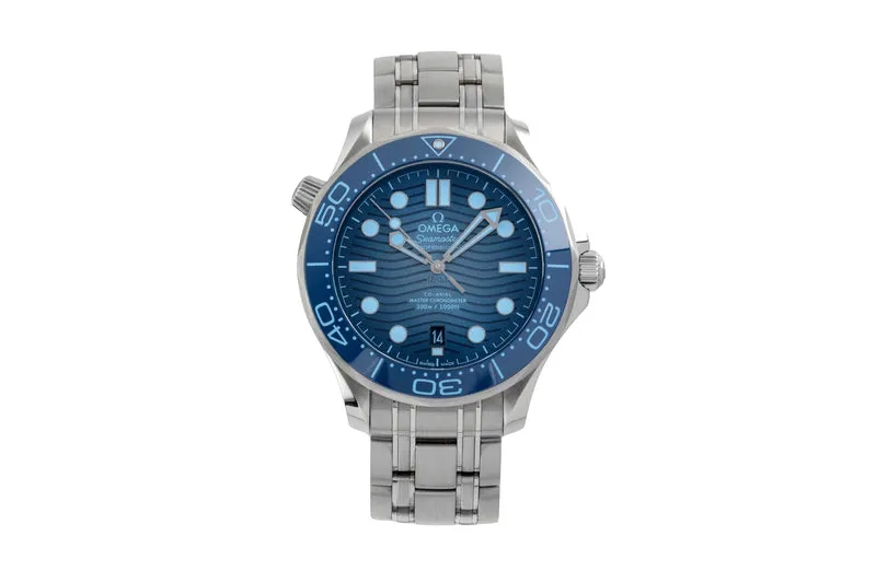 Omega Seamaster steel automatic men's watch 210.30.42.20.03.003 LP: 6800EUR [2605360]