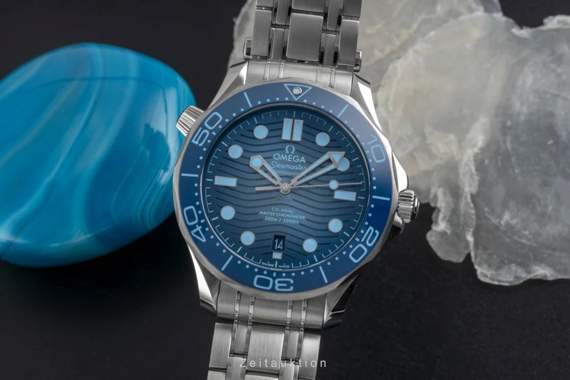 Omega Seamaster steel automatic men's watch 210.30.42.20.03.003 LP: 6800EUR [2605360]