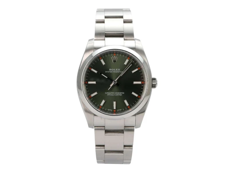 Rolex Oyster Perpetual 34 mm 114200 Olive