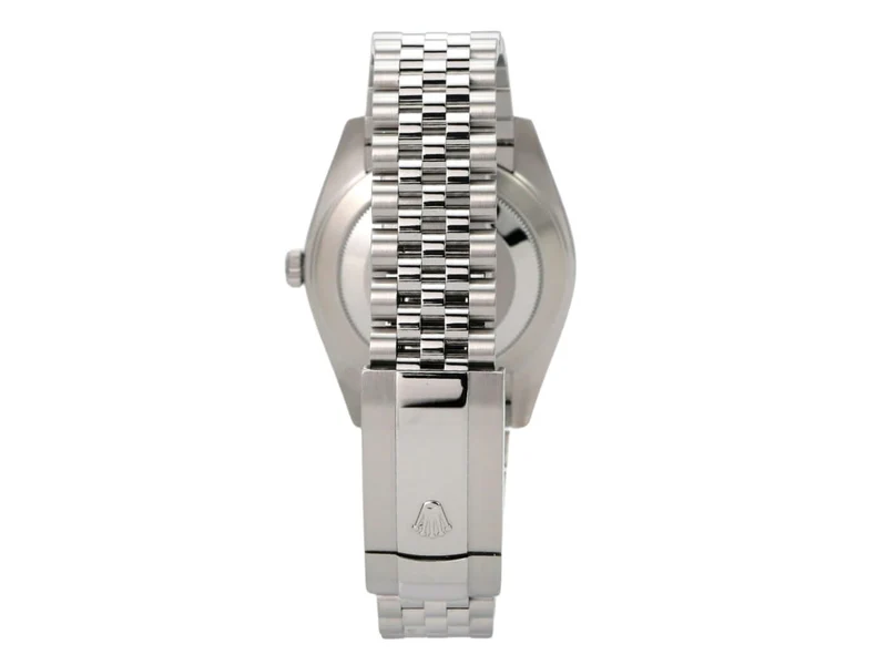 Rolex Datejust 41 Edelstahl Weißgold 126334 Weiß Jubile-Band