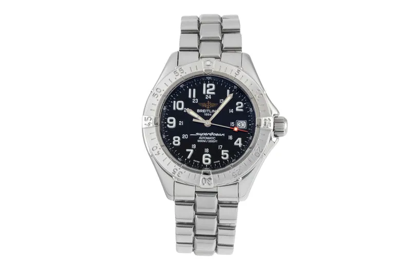 Breitling Superocean steel automatic men's watch A17340-108 [2605079]