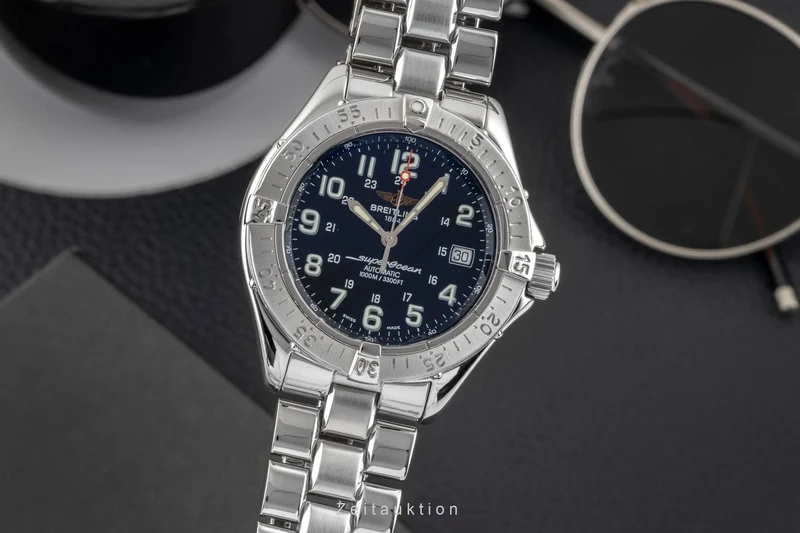 Breitling Superocean steel automatic men's watch A17340-108 [2605079]
