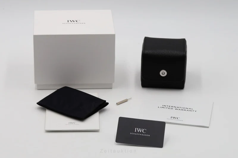 IWC Portugieser chronograph steel automatic men's watch IW390702 LP: 14000EUR [2605126]